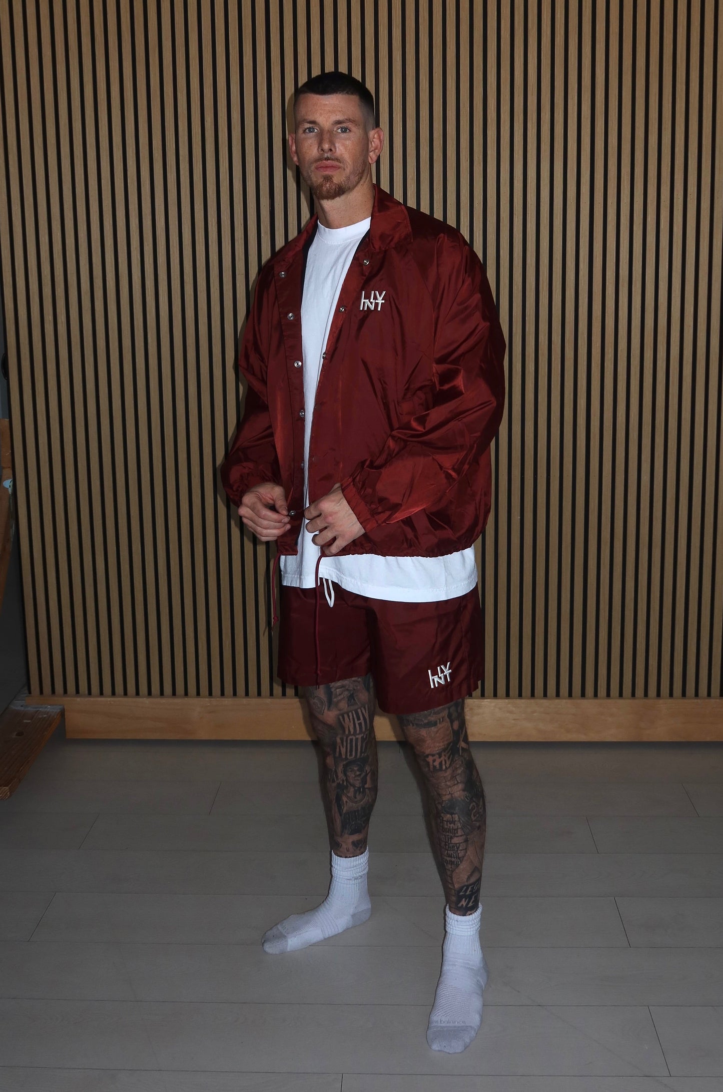 THE GAME DAY JACKET (BURGUNDY)