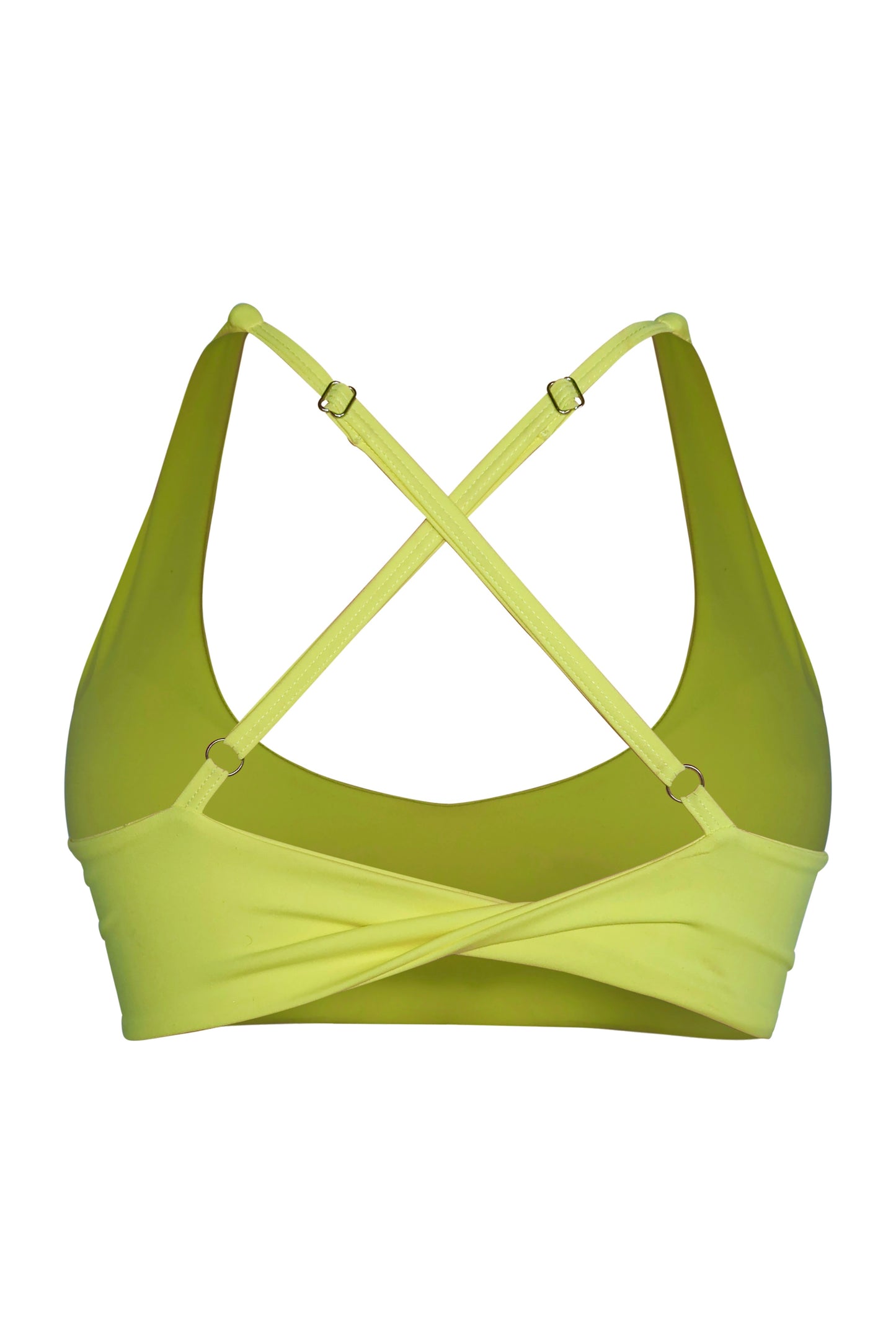 THRIVE SPORTS BRA (LEMON)