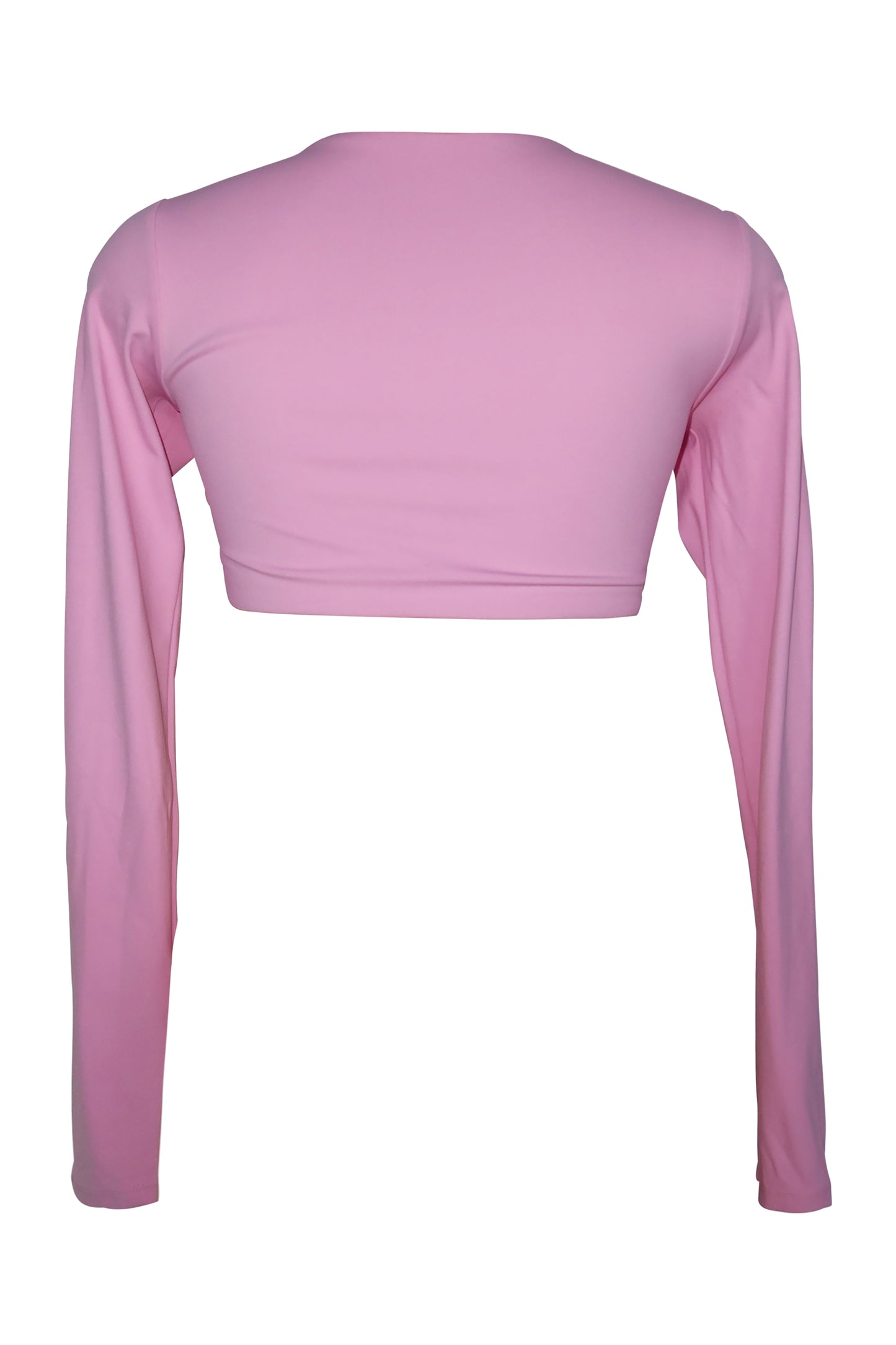 INTENT CROP LONG SLEEVE (PEONY)