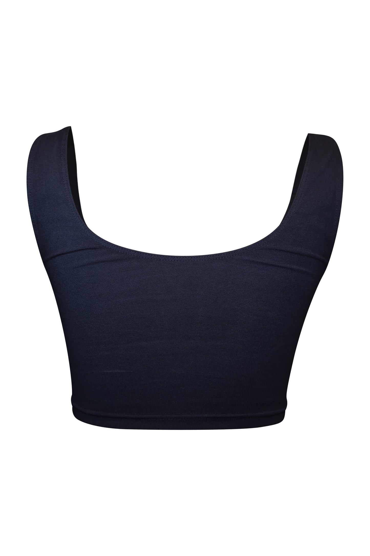 WOMEN'S CROP TANK (CHARCOAL)