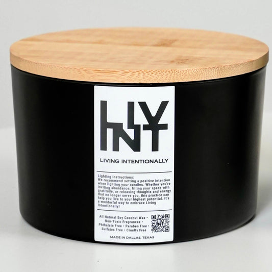 LIV INT CANDLE (BLACK VESSEL)