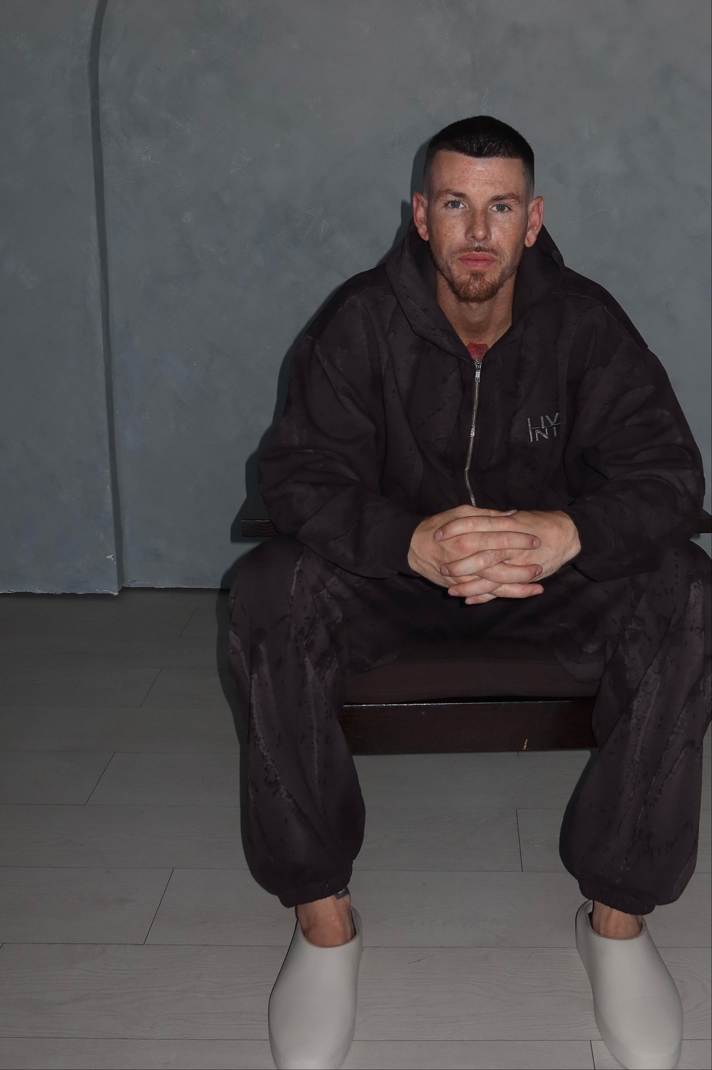UNISEX ZIP HOODIE (GRAPHITE)