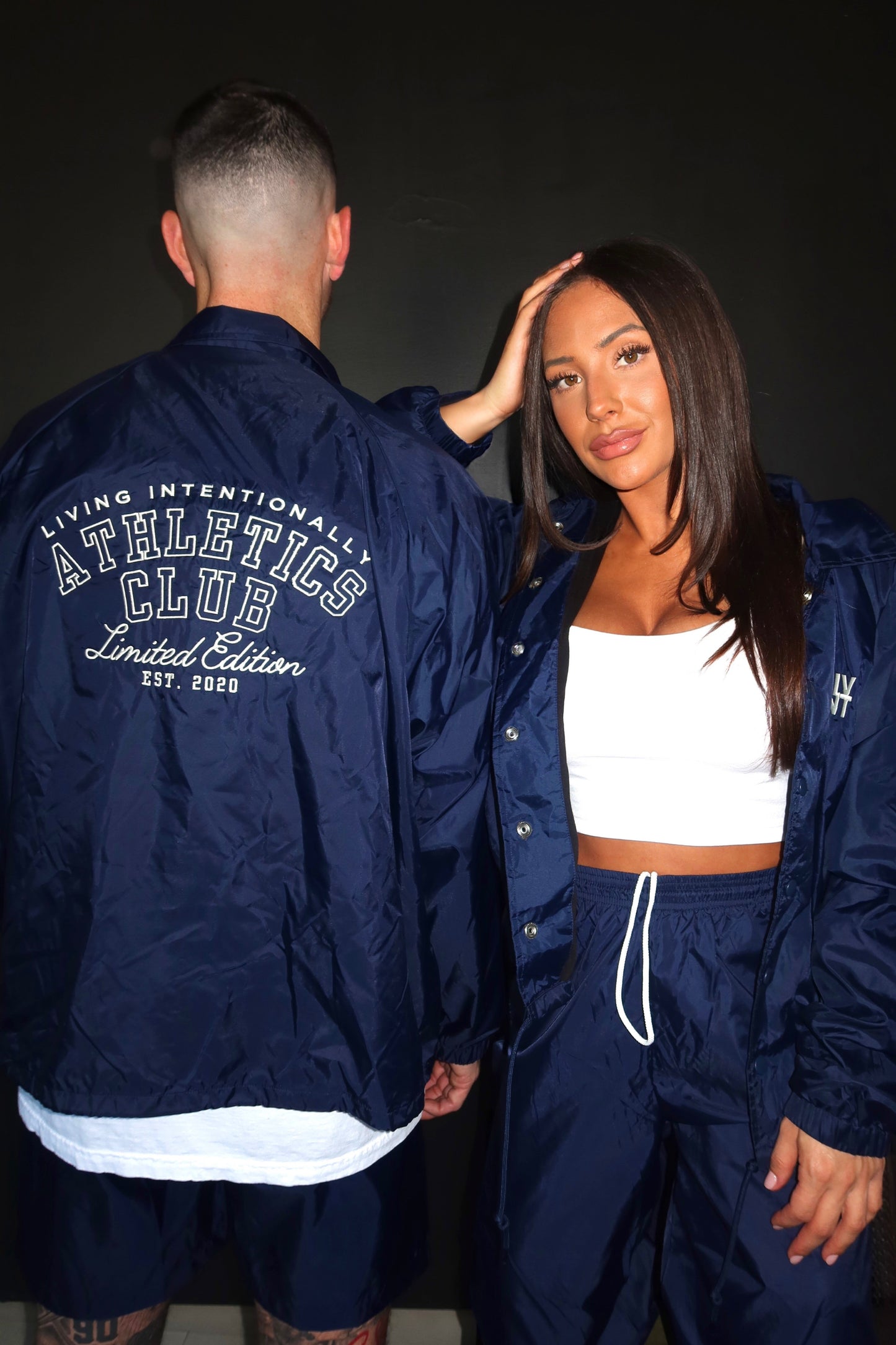 THE GAME DAY JACKET (NAVY)