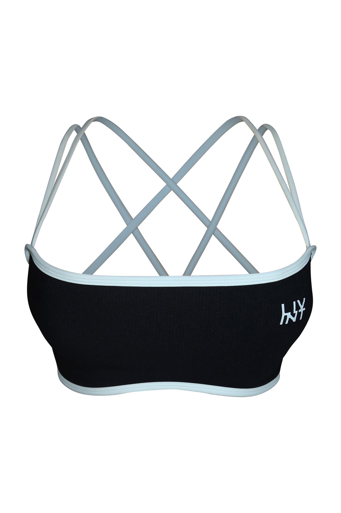 FORM MINIMAL SPORTS BRA (BLACK & WHITE)