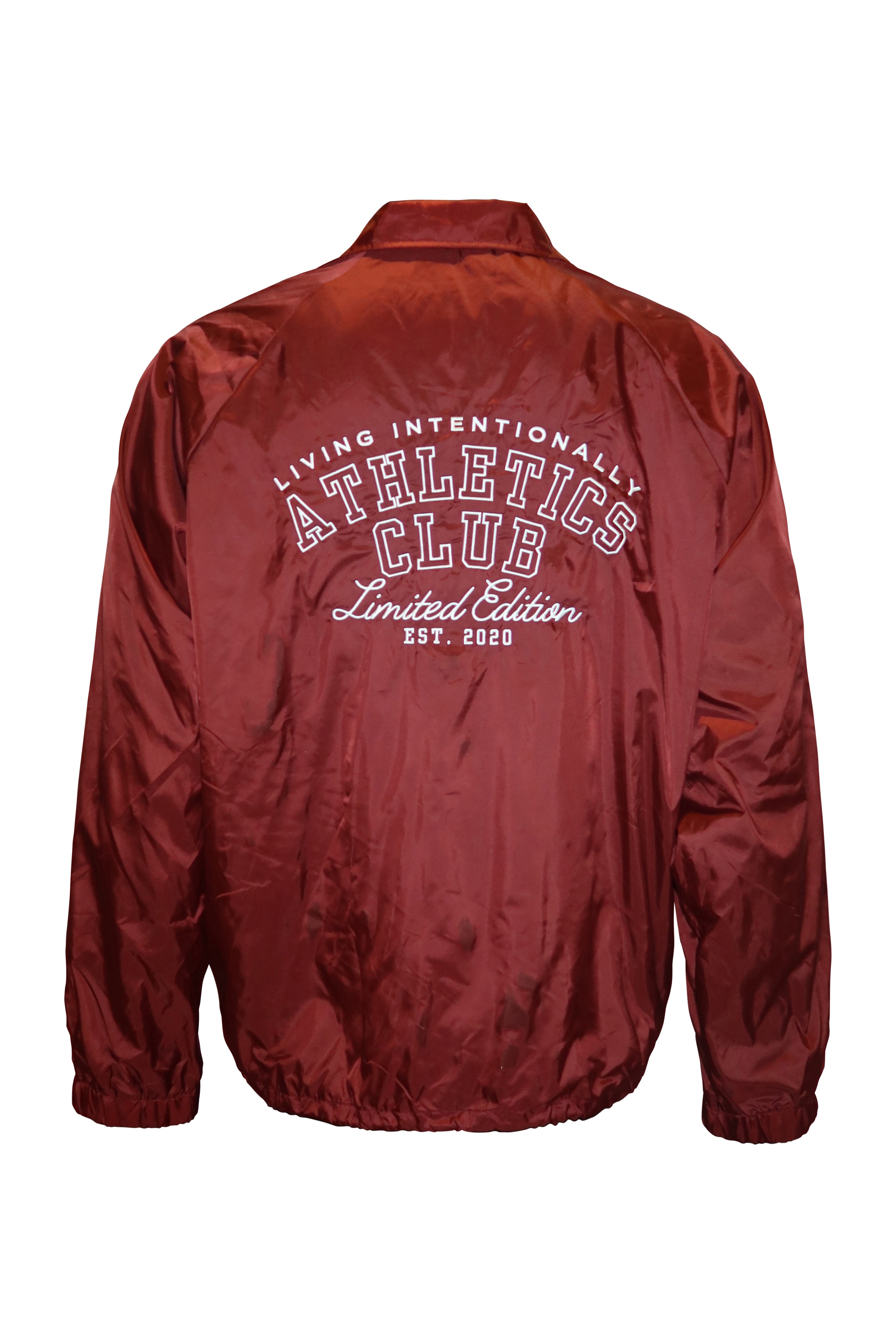 THE GAME DAY JACKET (BURGUNDY) – Living Intentionally
