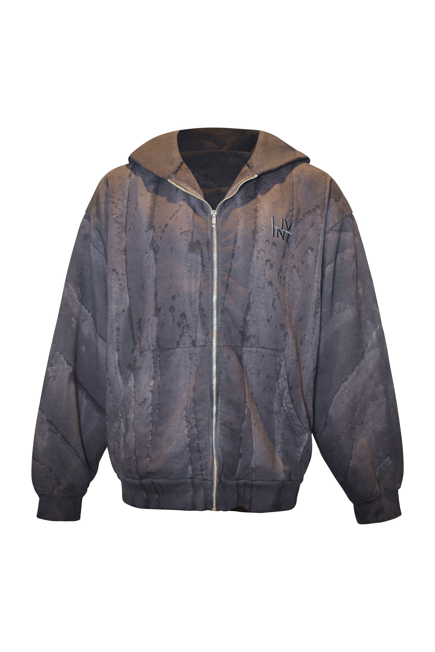 UNISEX ZIP HOODIE (GRAPHITE)