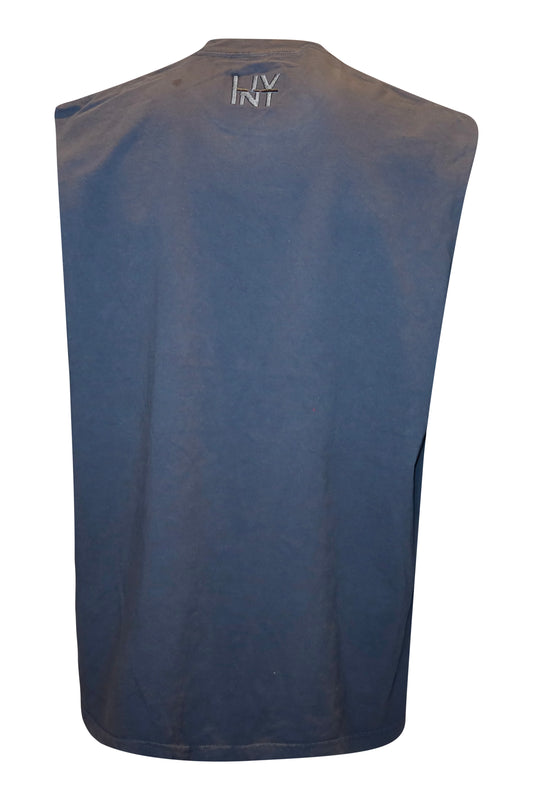 SLEEVELESS TEE (CHARCOAL)