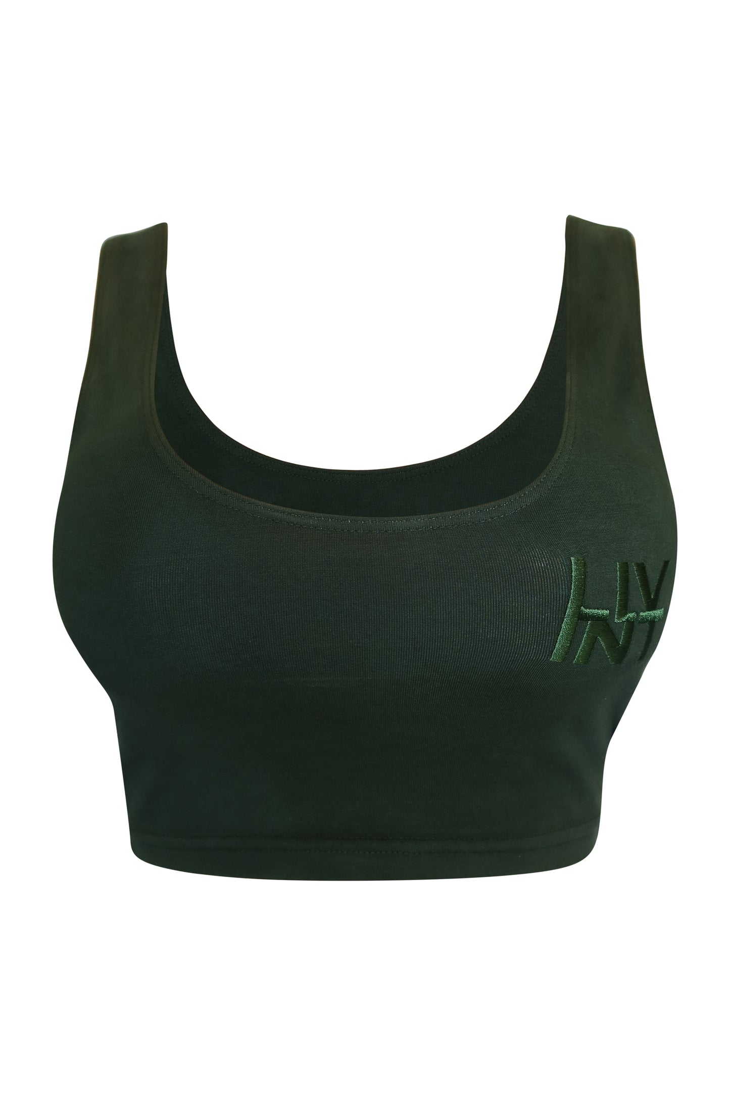 WOMEN'S CROP TANK (IVY)