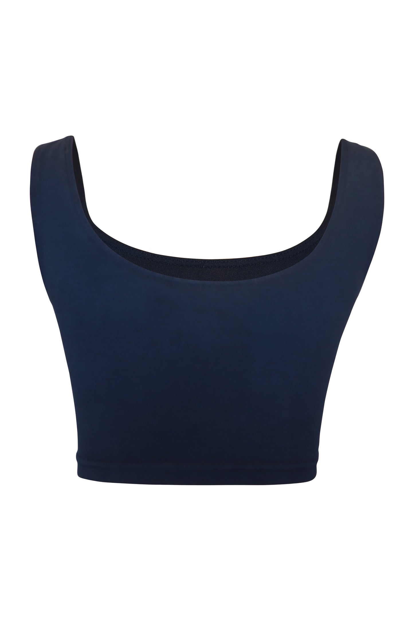 WOMEN'S CROP TANK (NAVY)