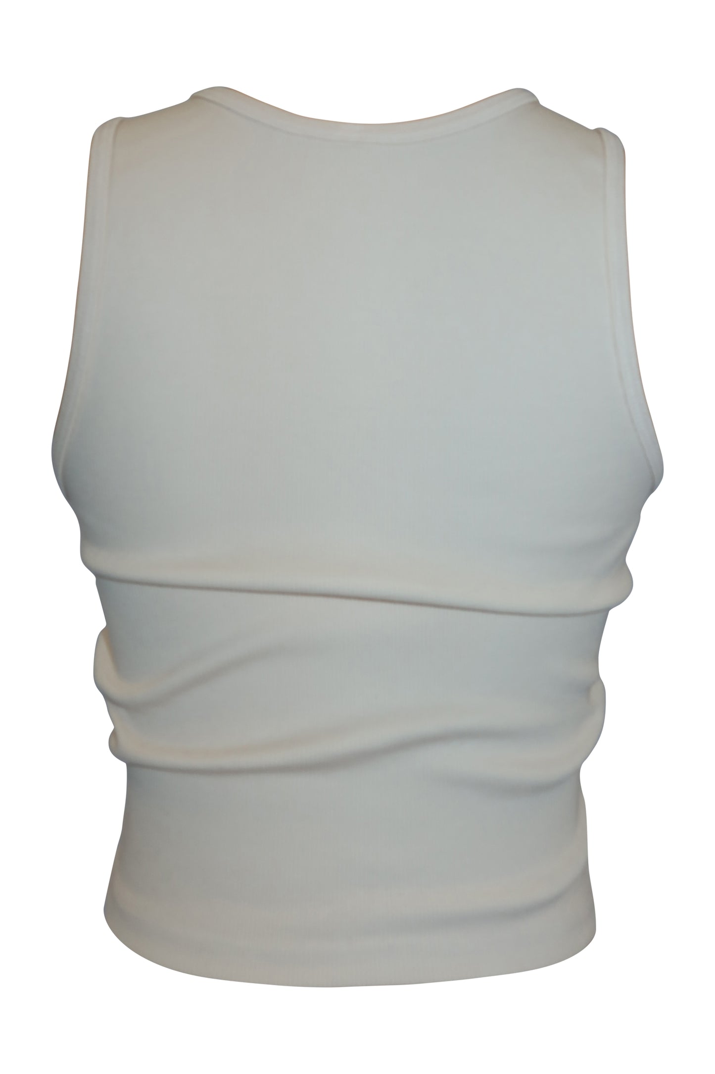 RIBBED TANK (CREME)