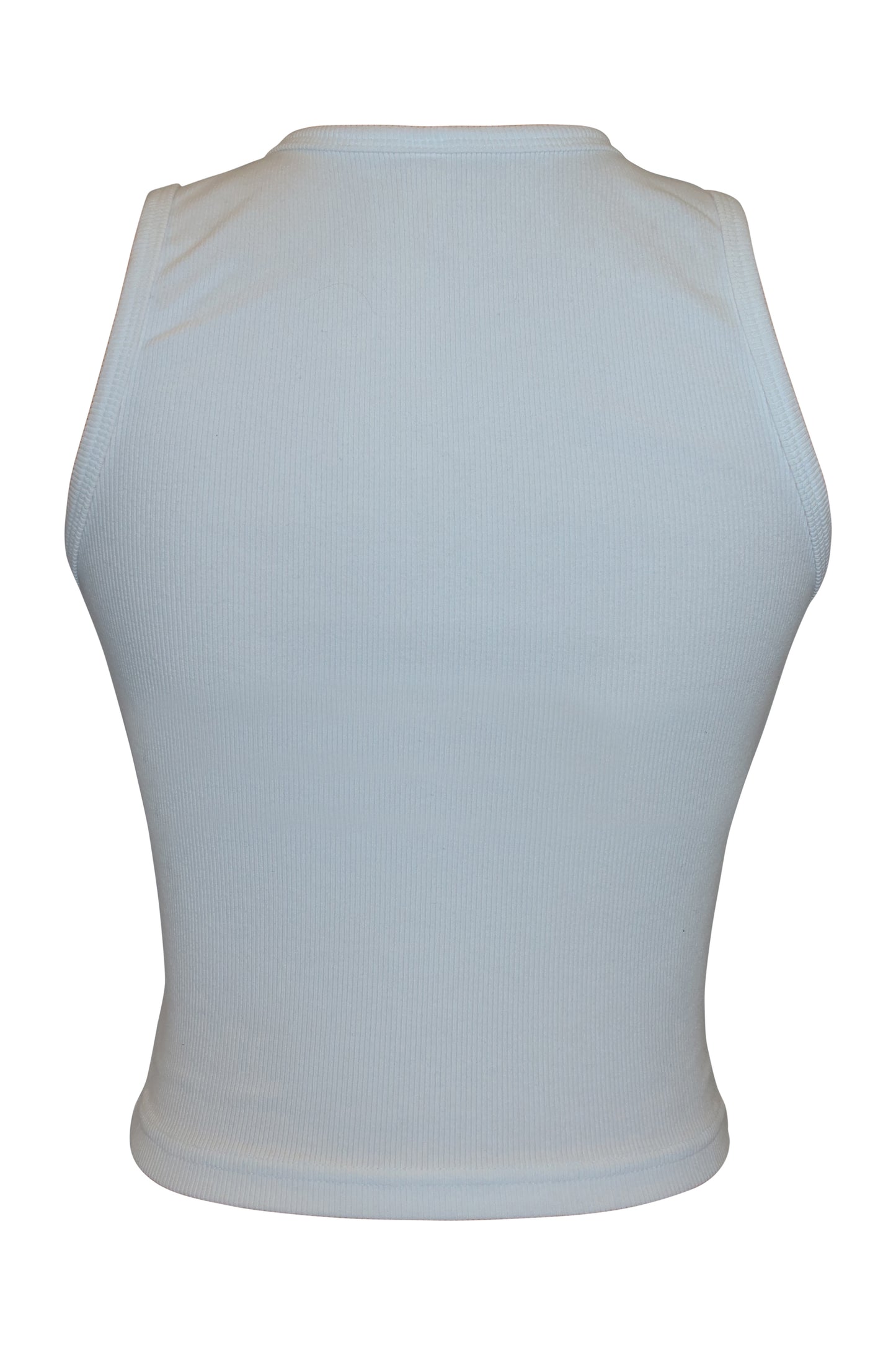RIBBED TANK (WHITE)