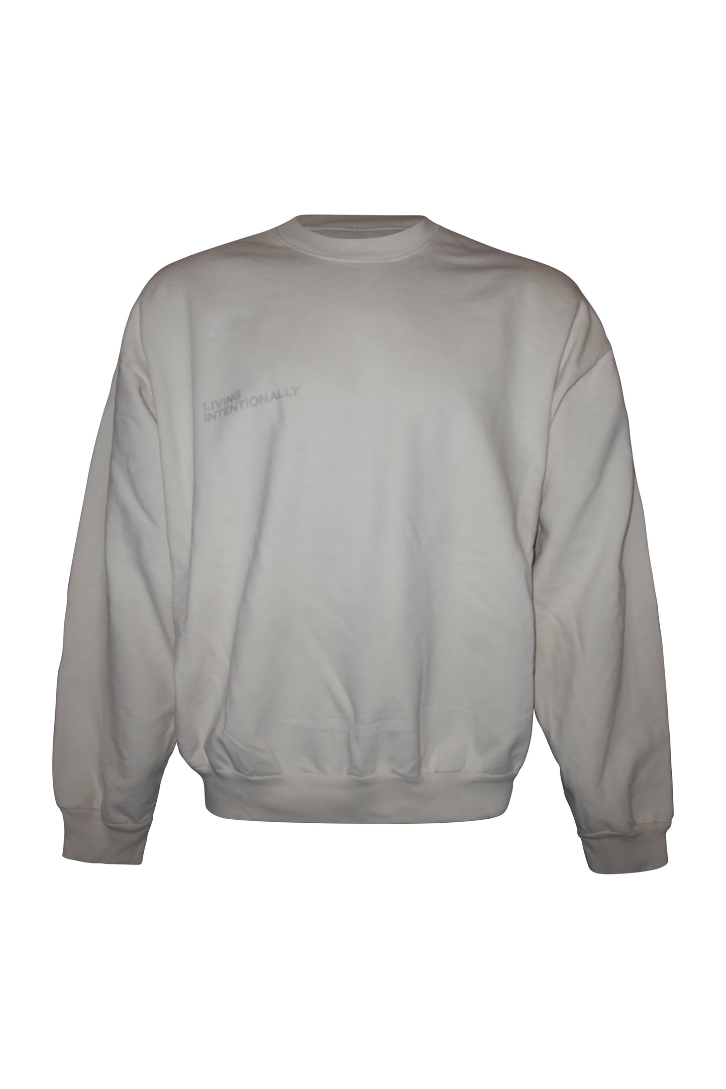 WOMEN'S CREWNECK SWEATSHIRT (CREME)