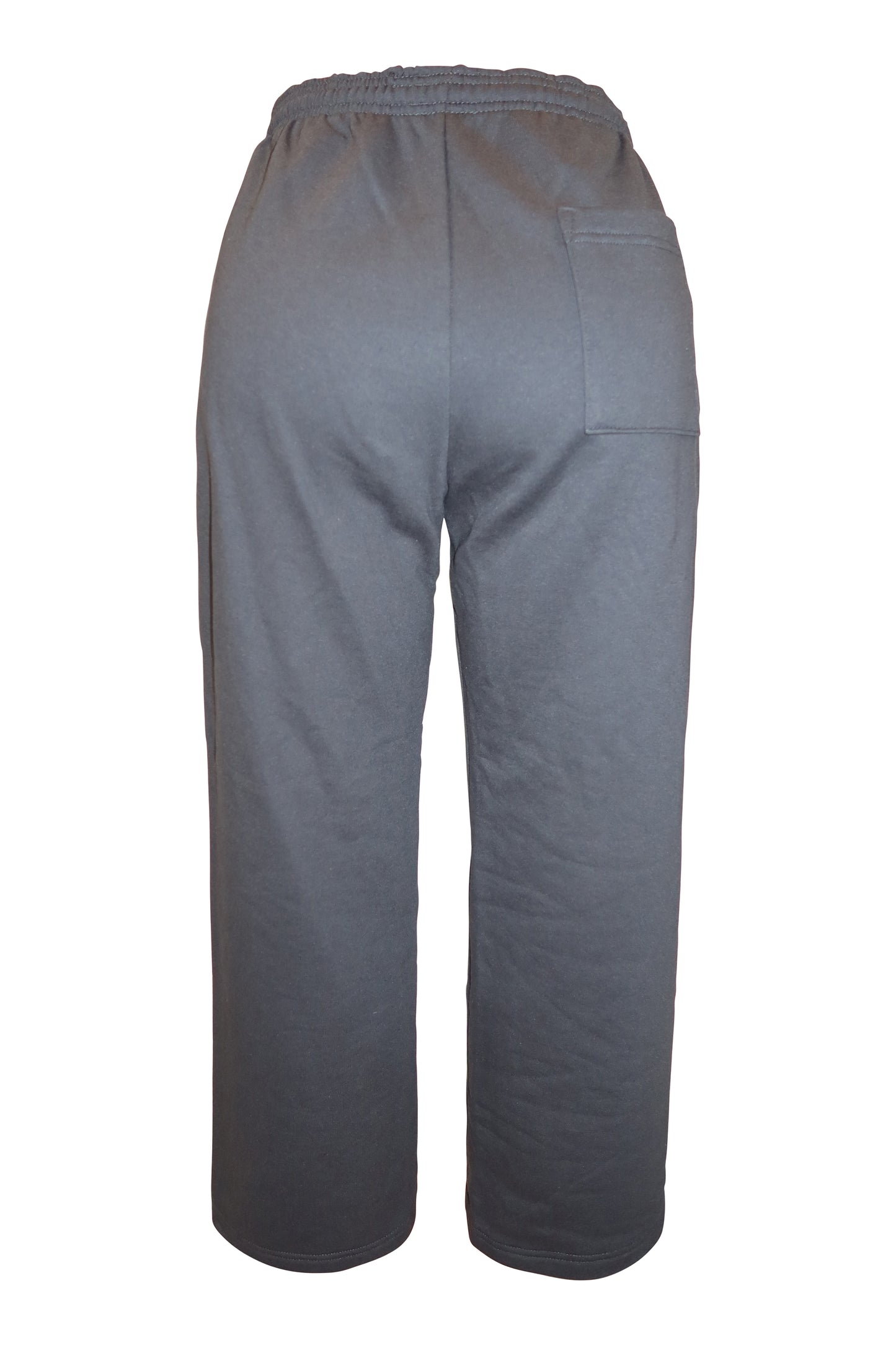 UNISEX WIDE LEG SWEATPANTS (CHARCOAL)