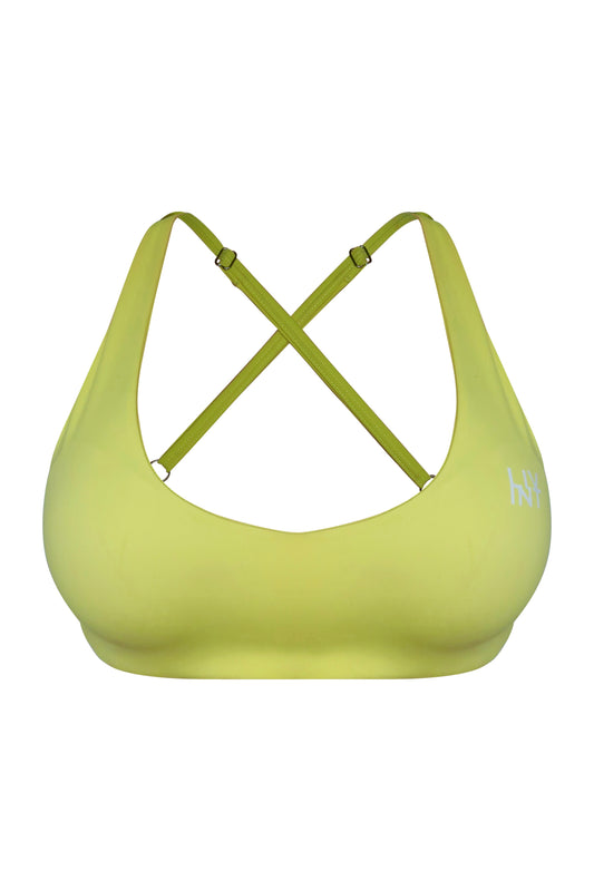 THRIVE SPORTS BRA (LEMON)