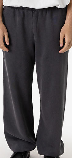 UNISEX CUFFED SWEATPANTS (CHARCOAL)