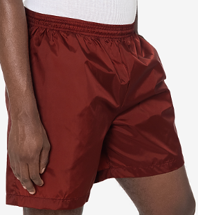 MENS GAME DAY SHORT (BURGUNDY)
