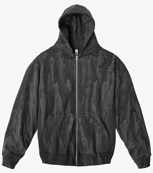 UNISEX ZIP HOODIE (GRAPHITE)